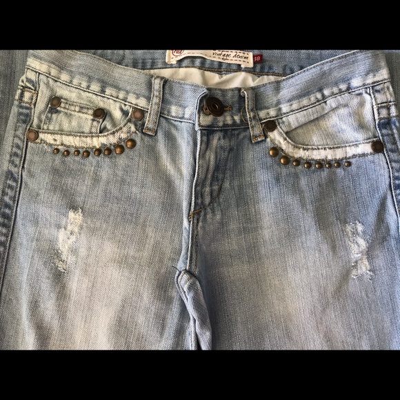 Rare Find Fox 1948 Vintage Denim Jeans - Picture 3 of 8